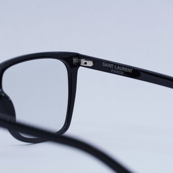 🕶️ New Saint Laurent SL717 SLIM SUN 001 Sunglasses - Black Frame - Picture 8 of 11